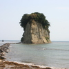 日本の風景　島が流れ着いたー！