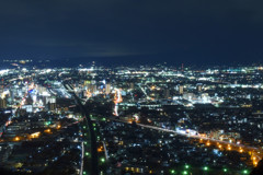 福島市の夜景