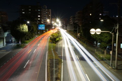 ある冬の夜の環七