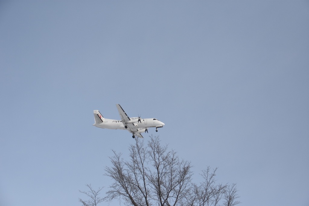偶然の飛行機