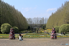 公園にて