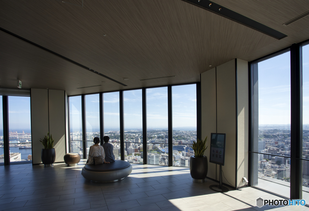 展望フロア360度