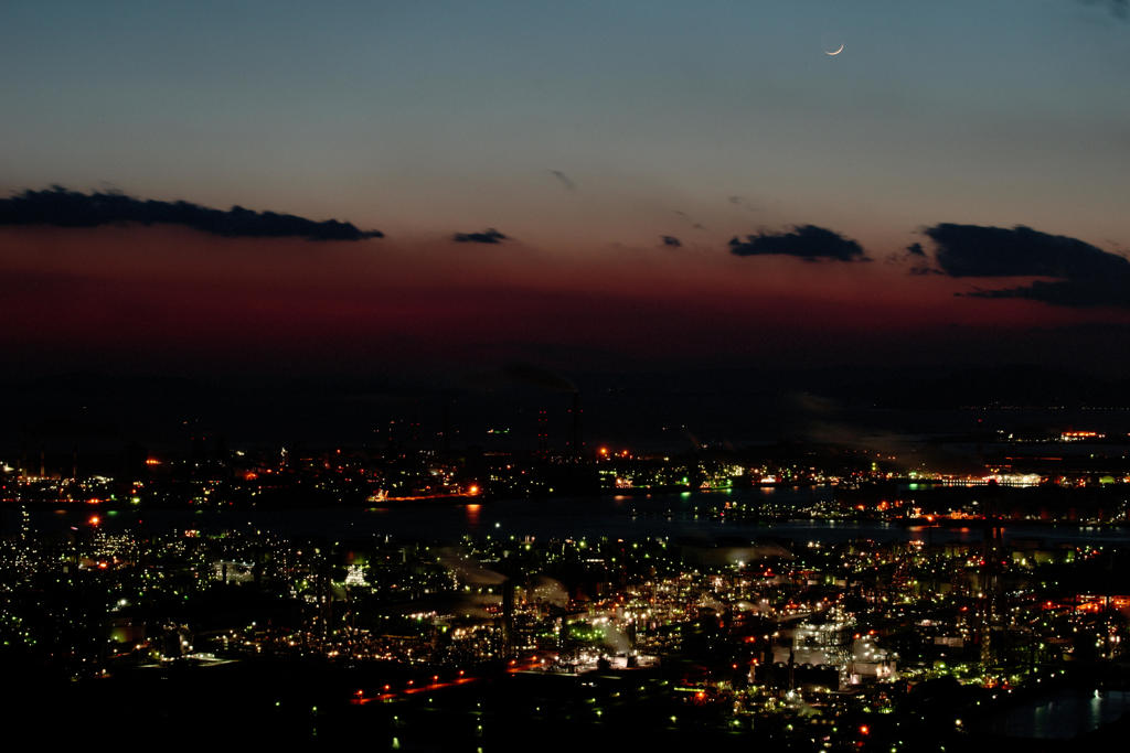 水島 工場夜景 2018.2 #5