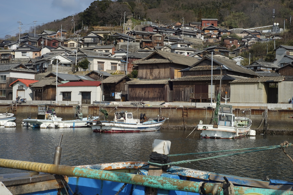 男木島を望む