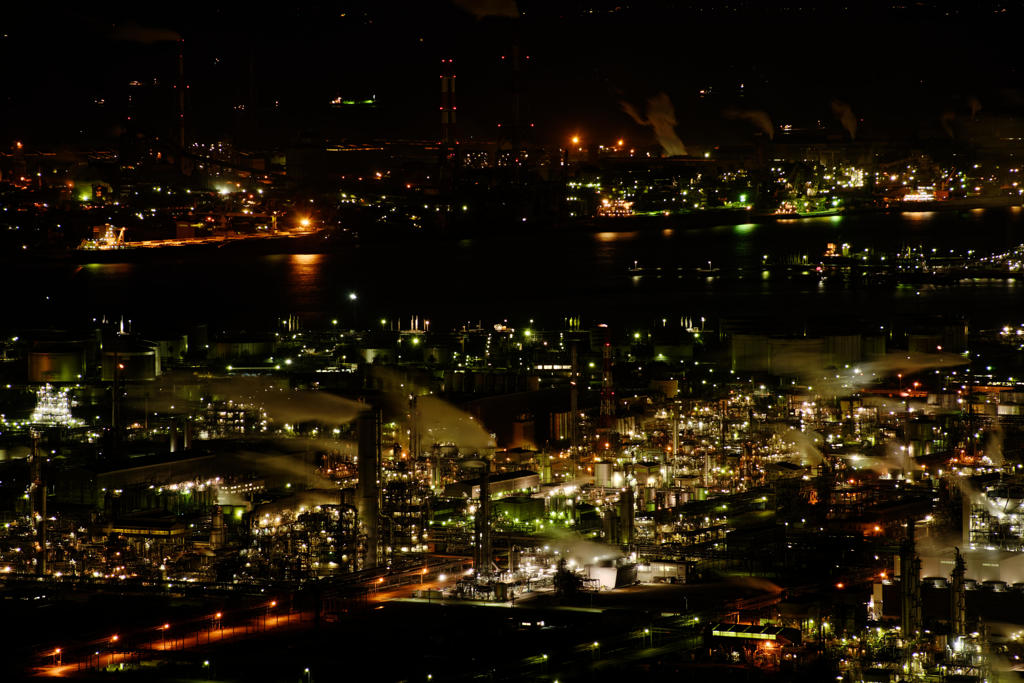 水島 工場夜景 2018.2 #7