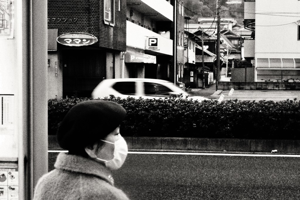 母の横顔