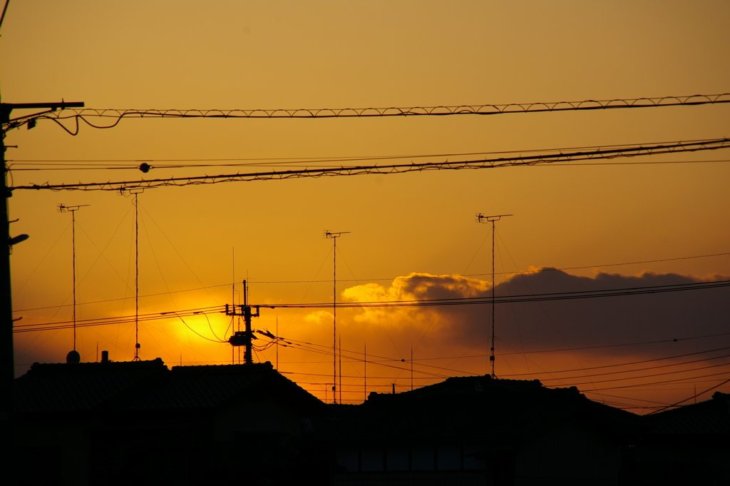 夕焼け