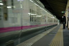 初めて新幹線の写真☆