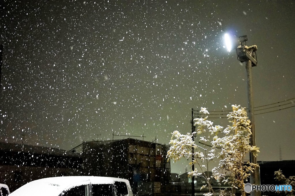 雪の降り始め1