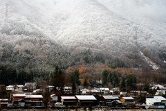 平野部に初雪