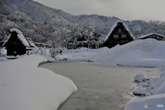白川郷冬景色2