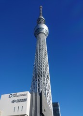 青空とスカイツリー
