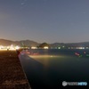 夜の堤防2