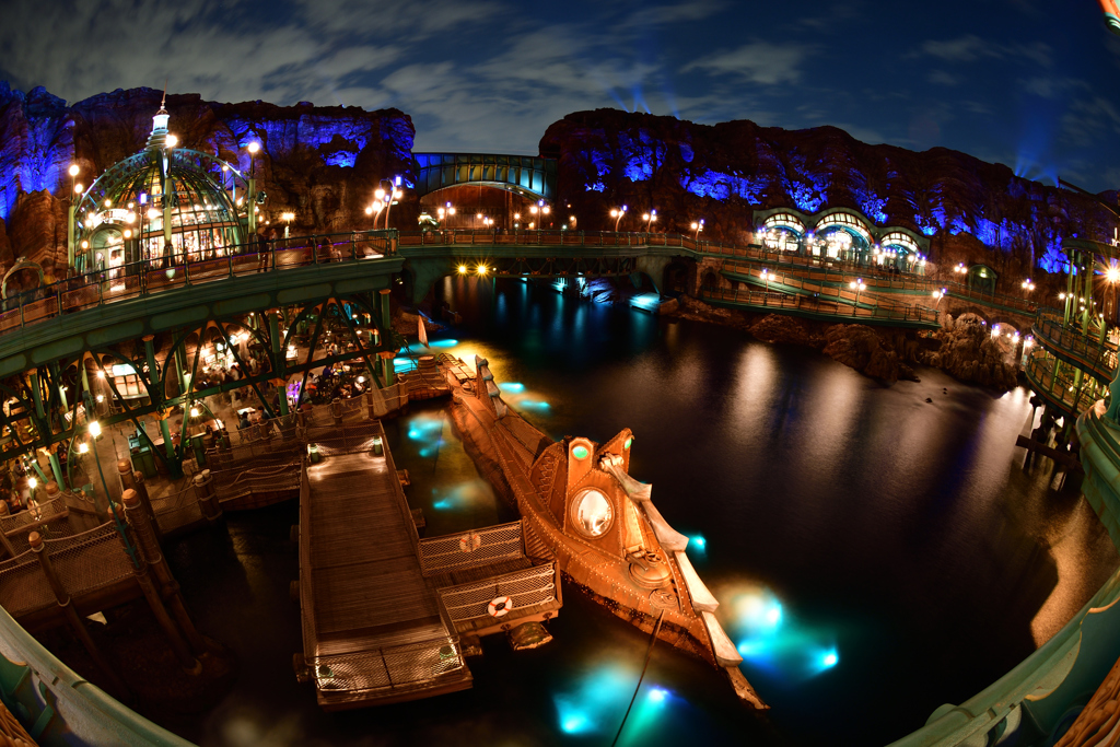 named Nautilus …ディズニーシー夜の彩より