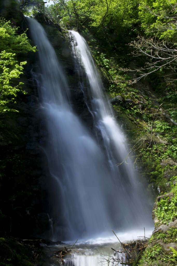 滝めぐり１　夫婦？の滝