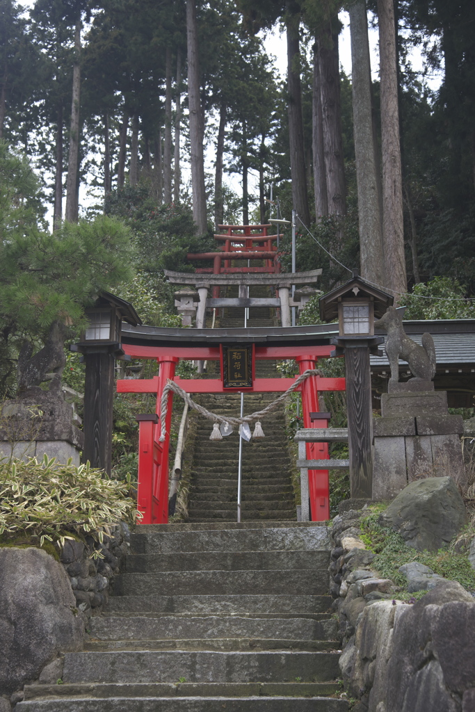 通り道の鳥居２