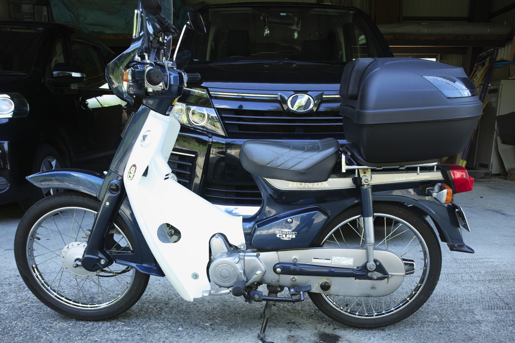 処暑滝めぐり１　新機材(カブ)導入・試運転