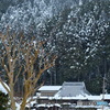 京都大原冬景色