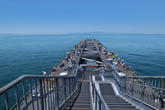 快晴の海釣り公園