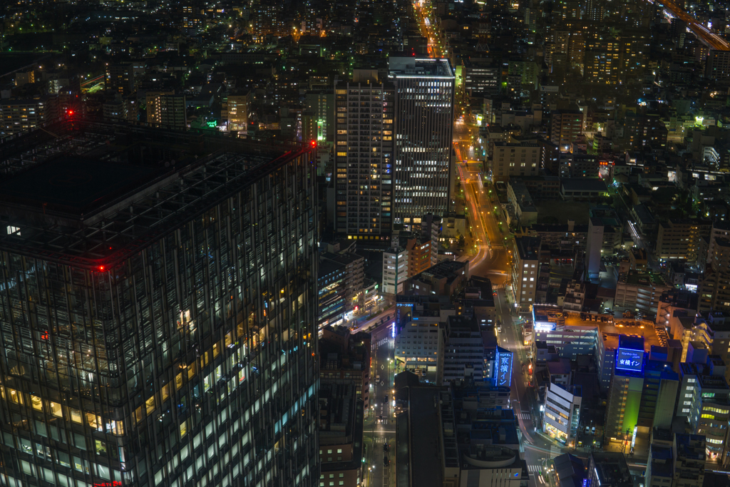 名古屋の夜景