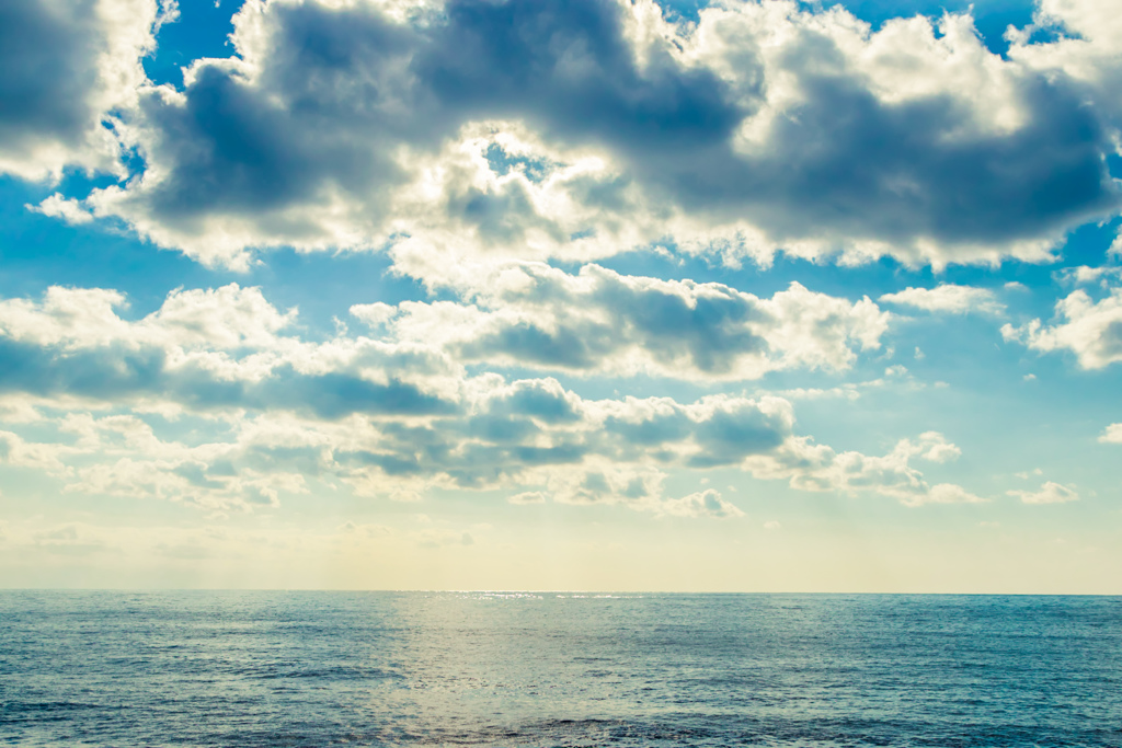 穏やかな越前海岸