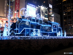 新橋のイルミネーション