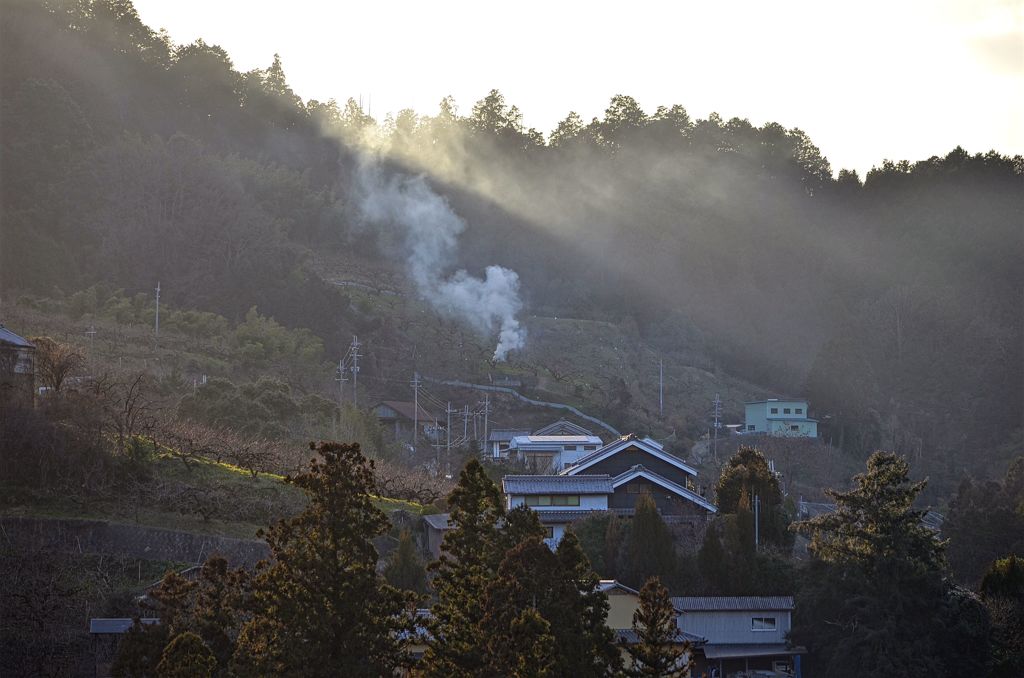朝みたいな夕方