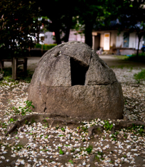 公園の謎のオブジェ
