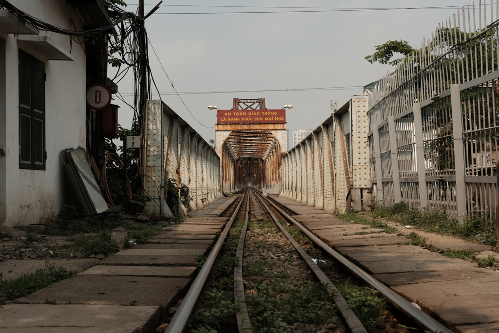 ベトナム ハノイ ロンビエン駅