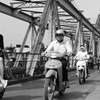 ベトナム ハノイ ロンビエン橋