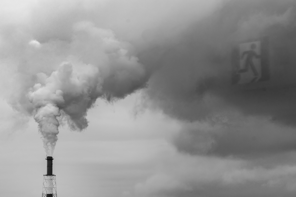 air pollutin (避難）