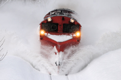 DE15 雪362レ 宗谷本線定期排雪列車