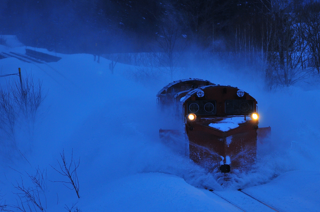 DE15-2515 雪351レ 宗谷本線定期排雪