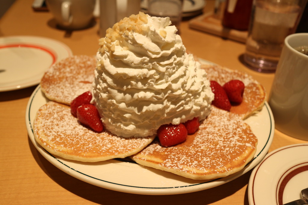 エッグスンシングスのパンケーキ