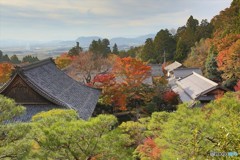 百済寺　展望台より
