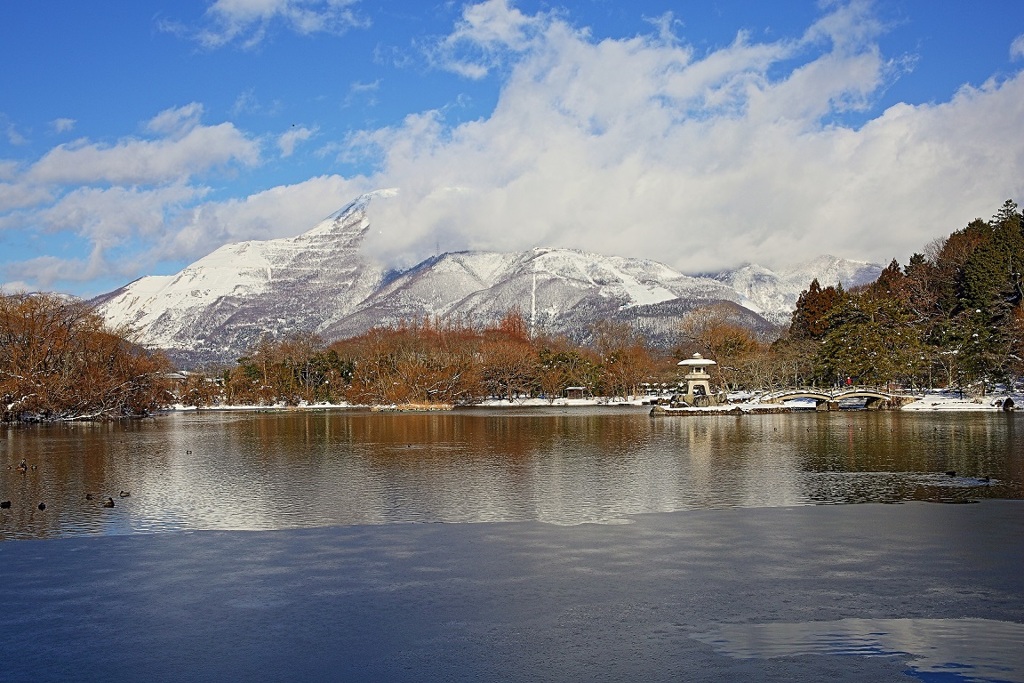 三島池の冬