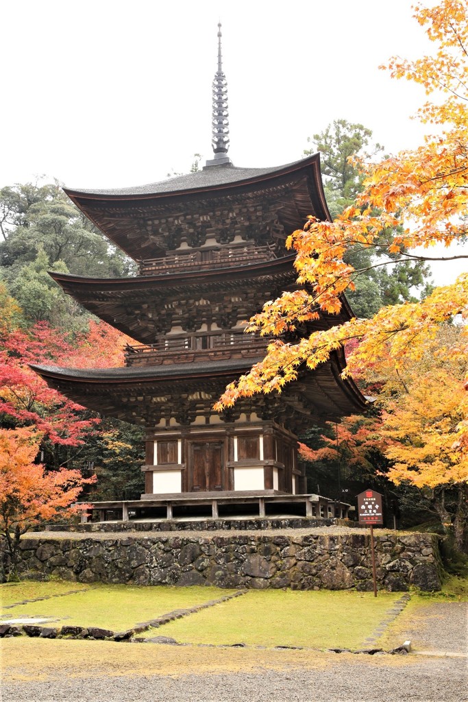 西明寺にて