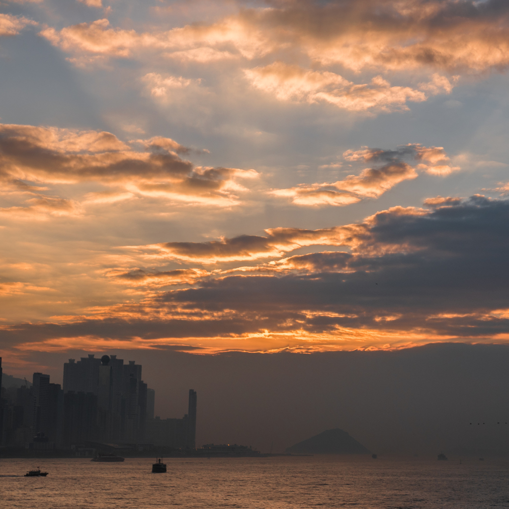 香港夕景