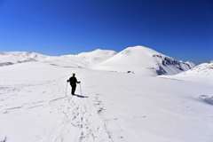 雪中散歩　大雪山黒岳