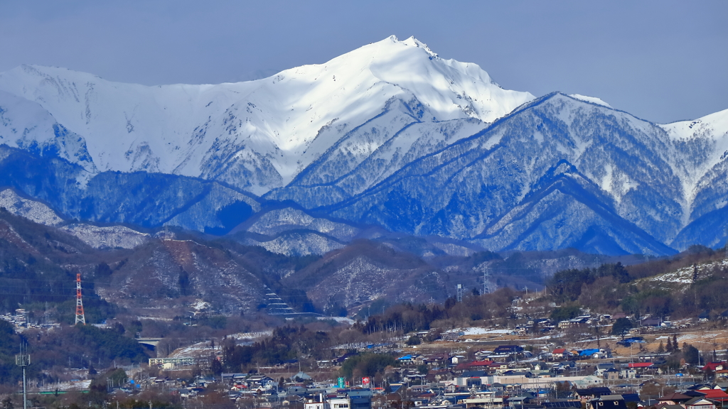 冬の谷川岳