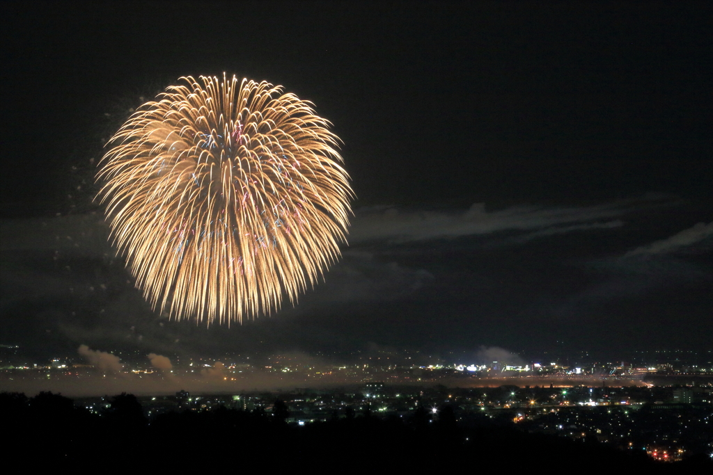 長岡まつり花火　正三尺玉-2
