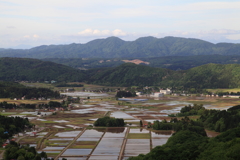 柏崎市　小村峠より遠望