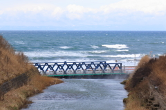 時化の日本海
