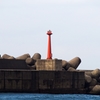 雄冬港島防波堤灯台