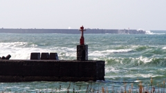 臼谷港防波堤灯台