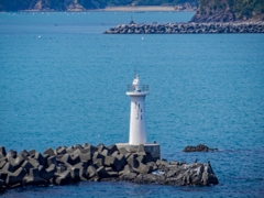 安乗埼大倉島消波堤灯台 