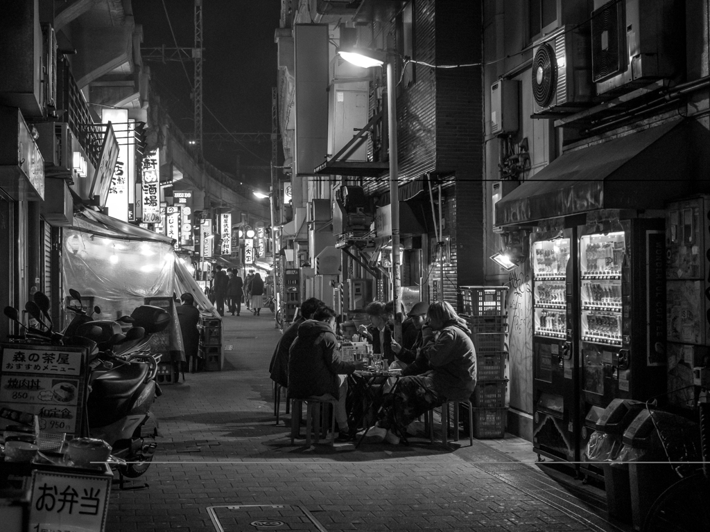Tokyo night  walk