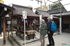下鴨神社にて