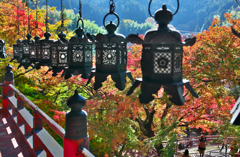 談山神社の吊り灯籠