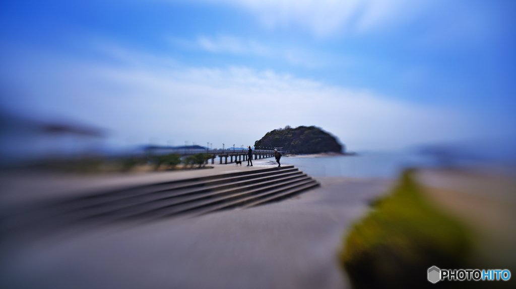 竹島遠景